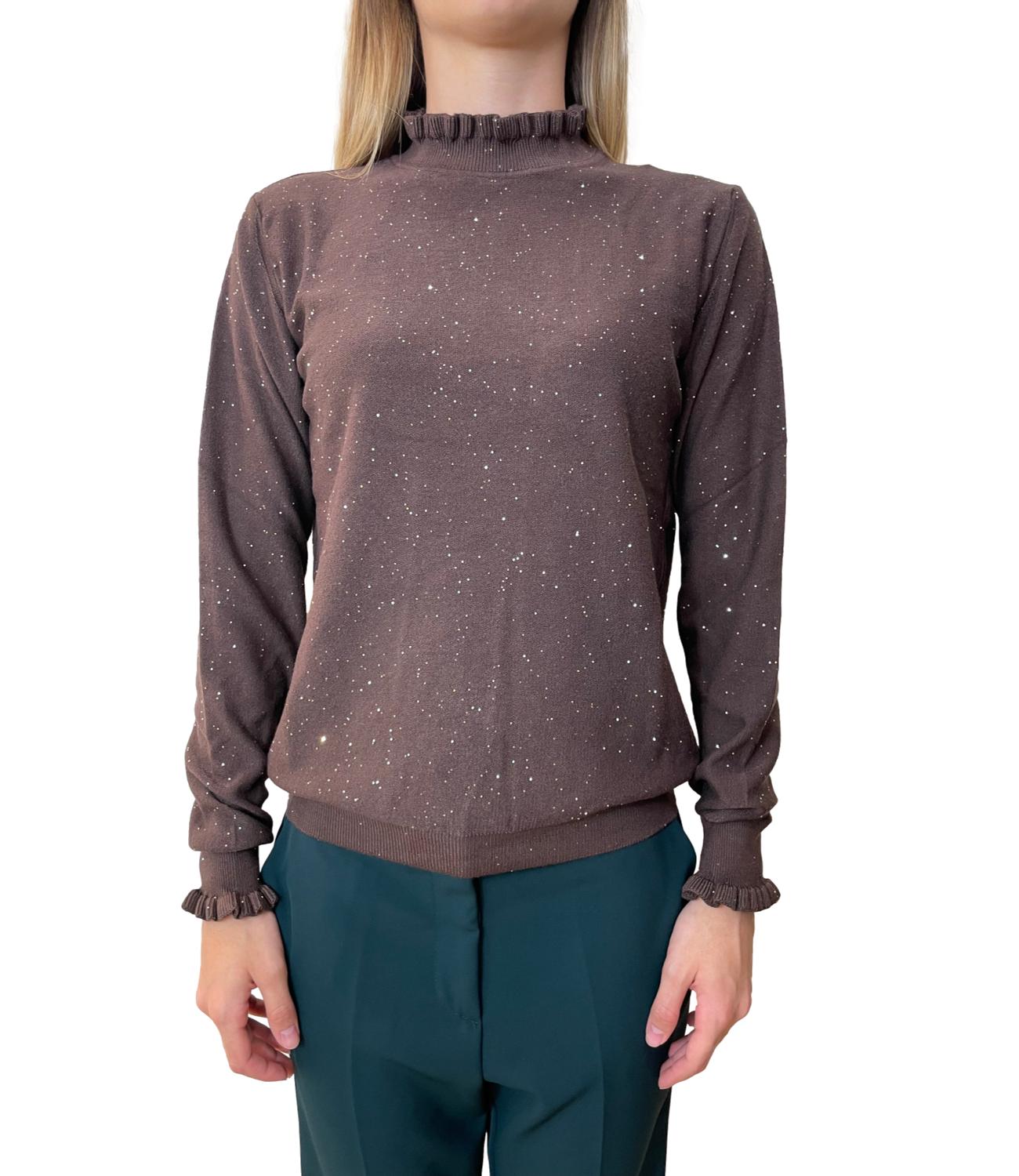 Have One Maglia Rouches Moro Donna