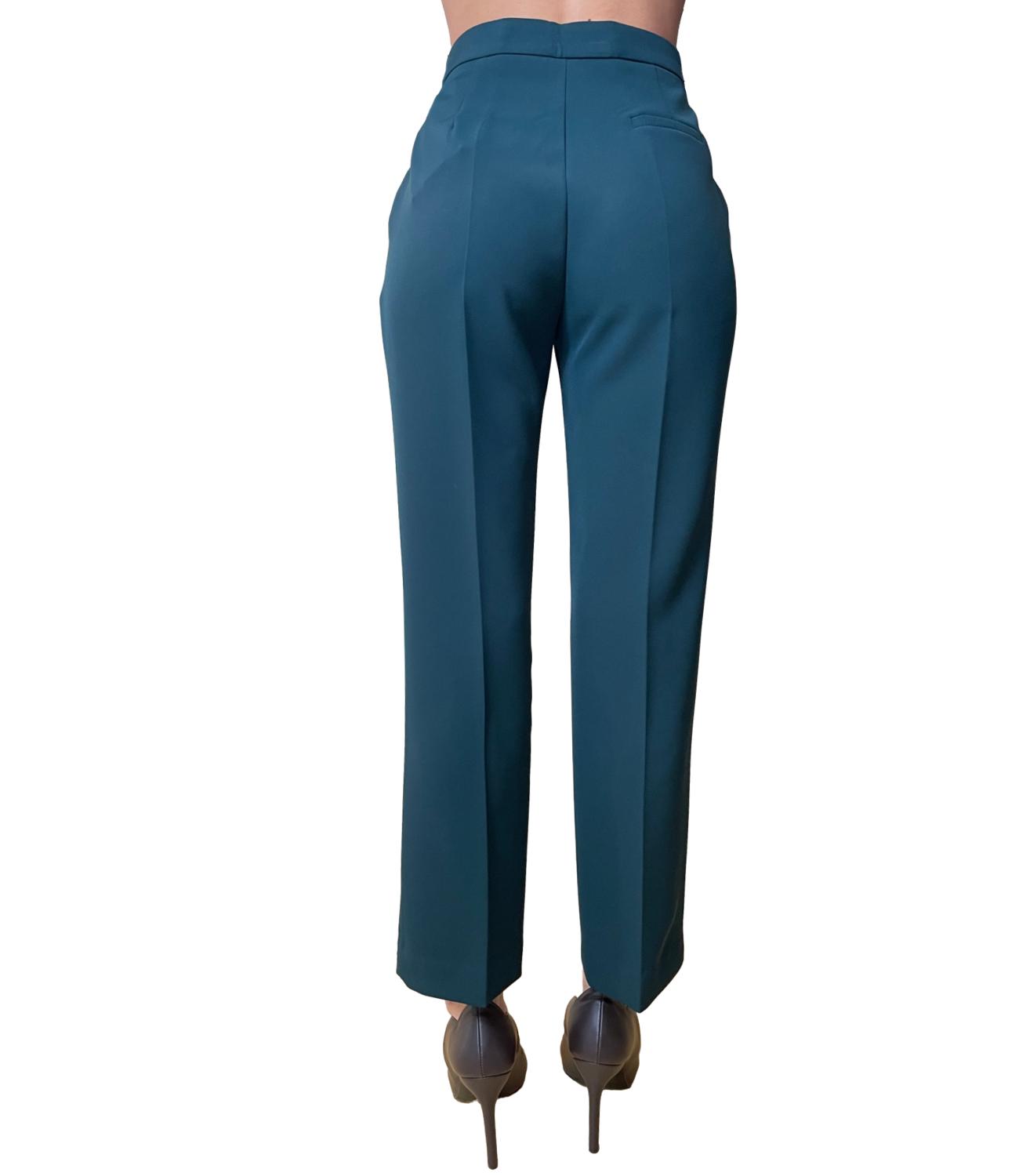 Have One Pantaloni Zampetta Verde Donna