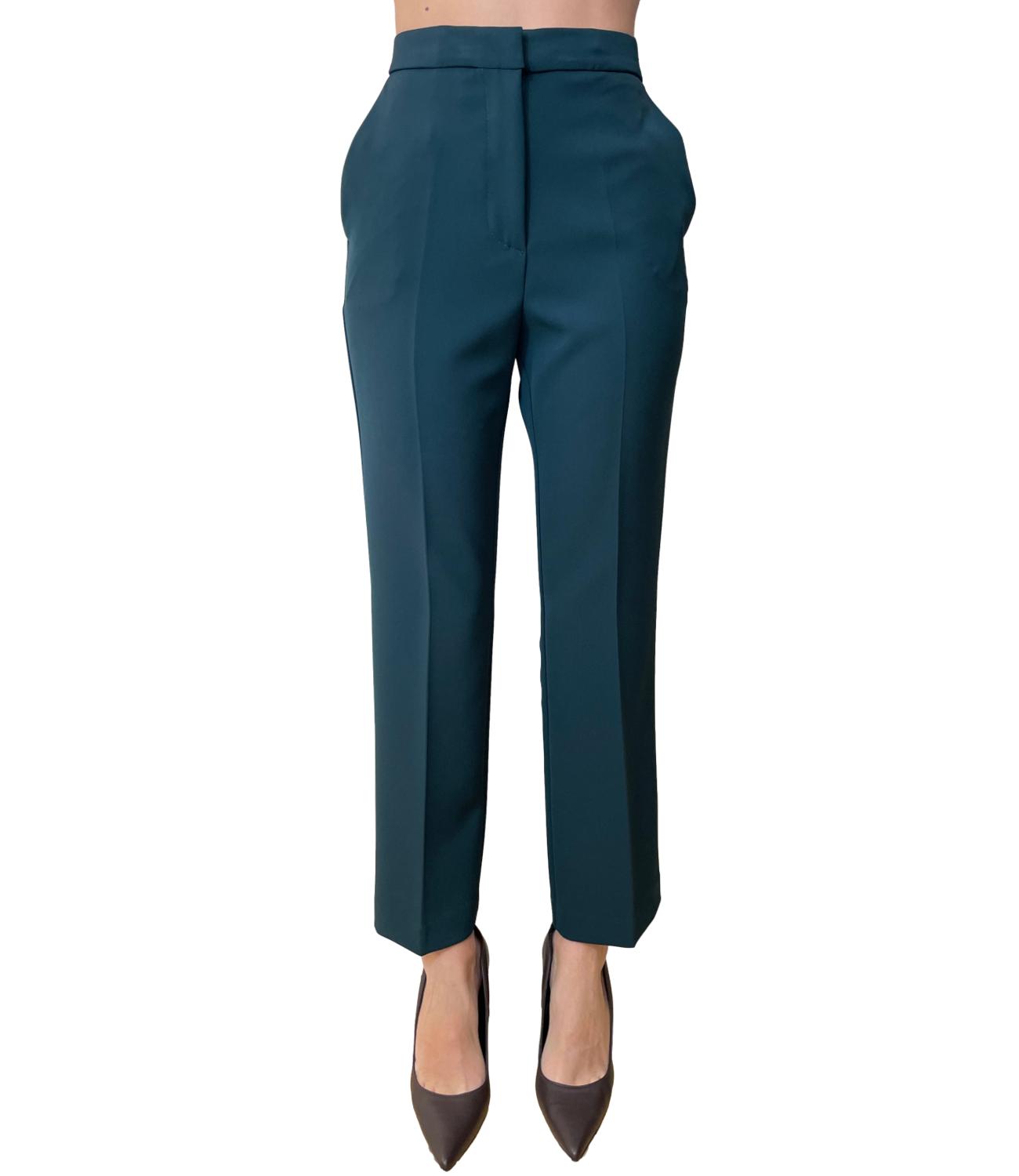 Have One Pantaloni Zampetta Verde Donna