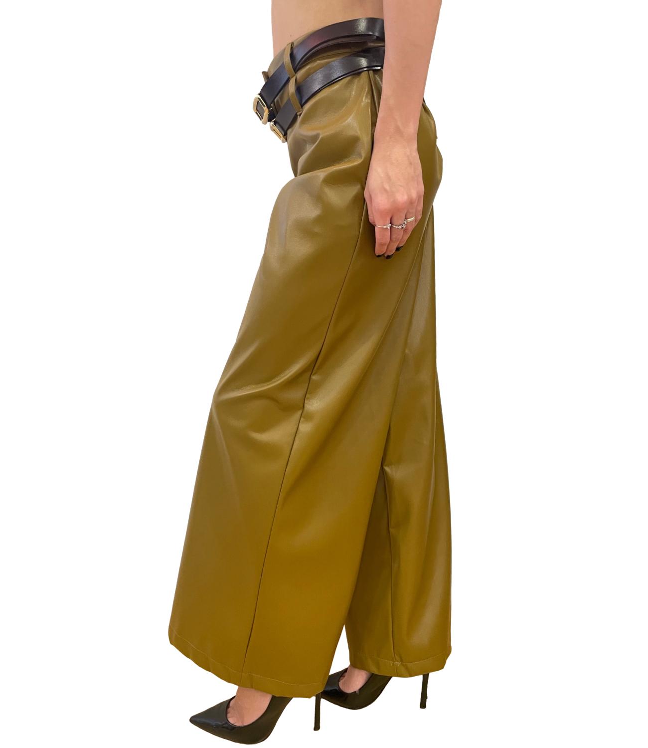 Have One Pantalone Ecopelle Wiskey Donna