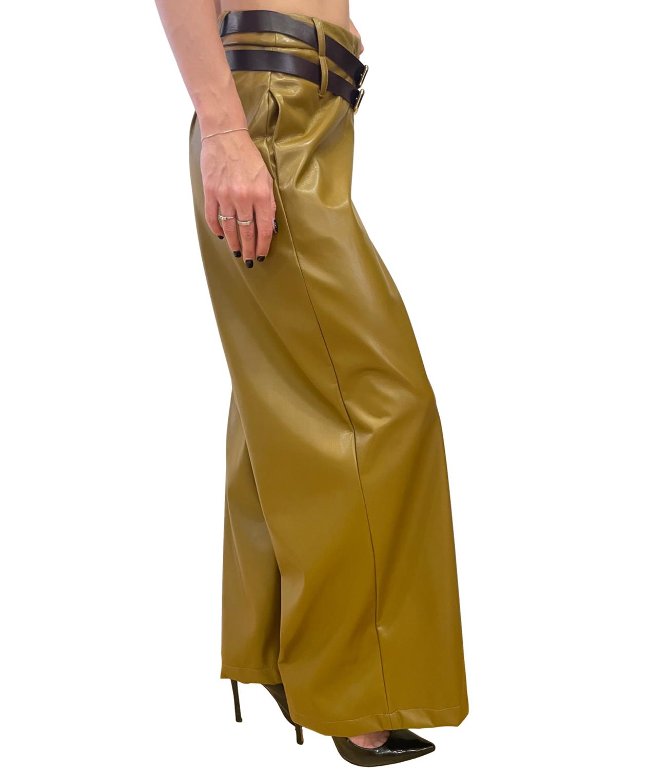 Have One Pantalone Ecopelle Wiskey Donna