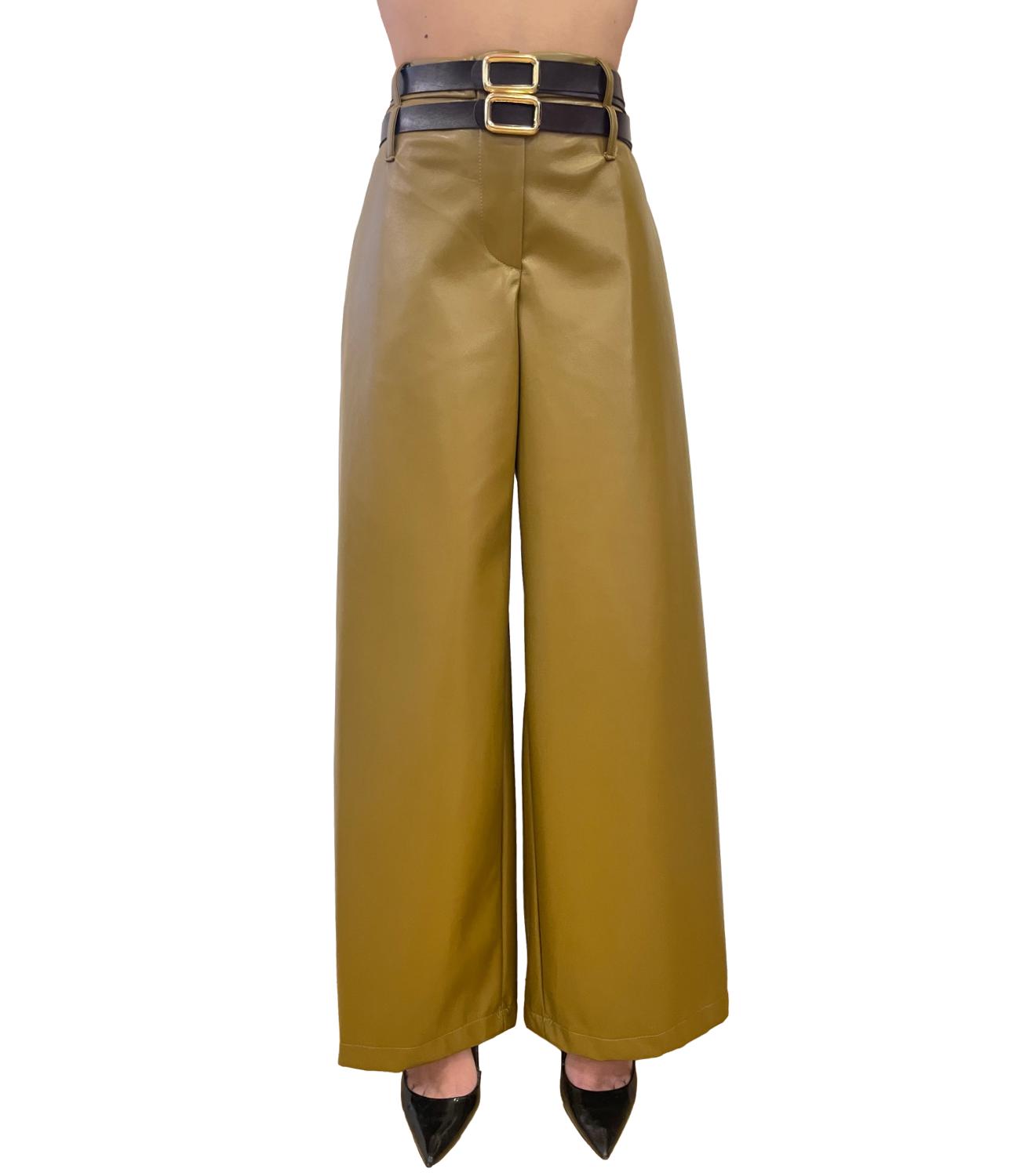 Have One Pantalone Ecopelle Wiskey Donna