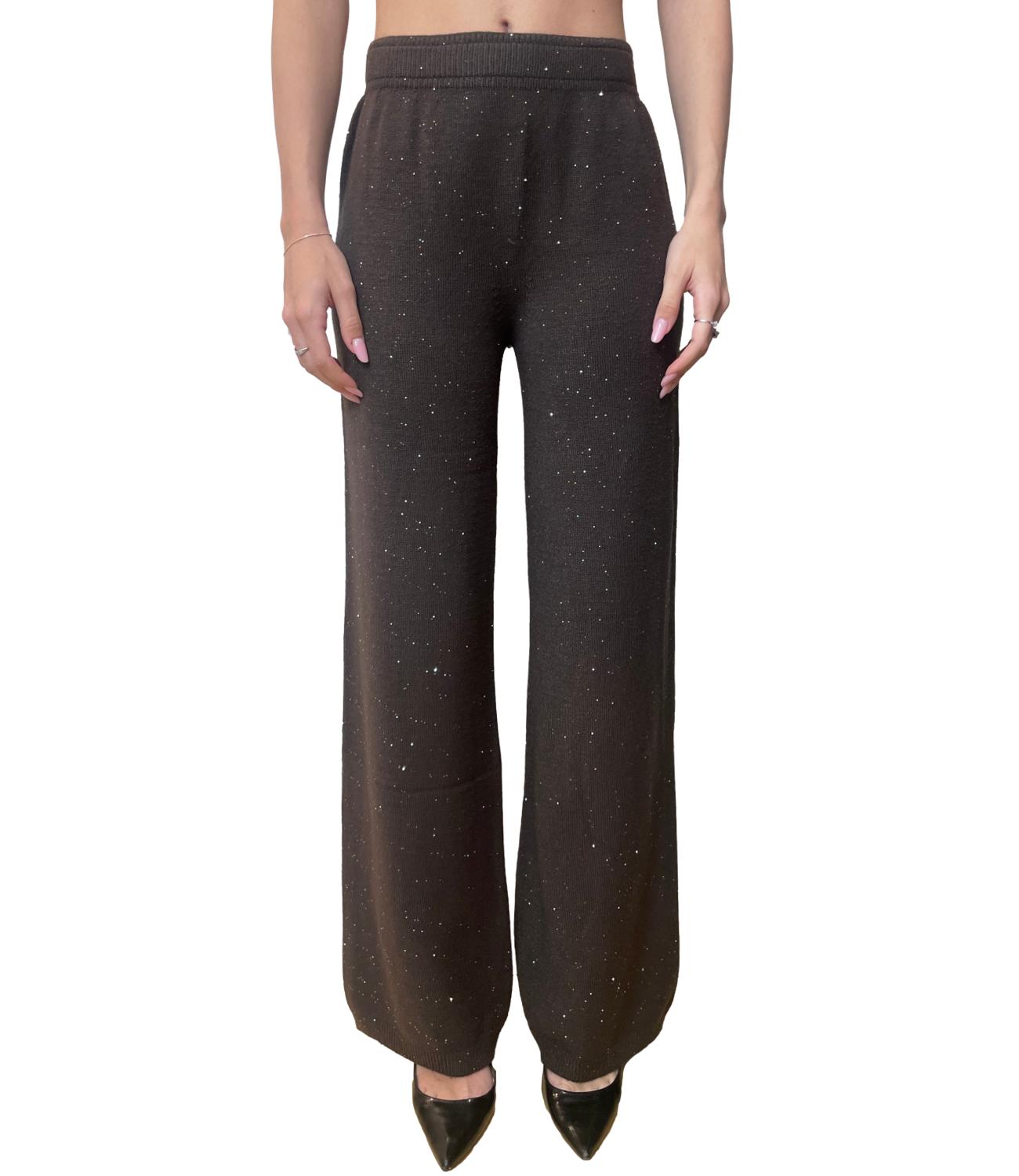 Have One Pantalone Glitter Moro Donna