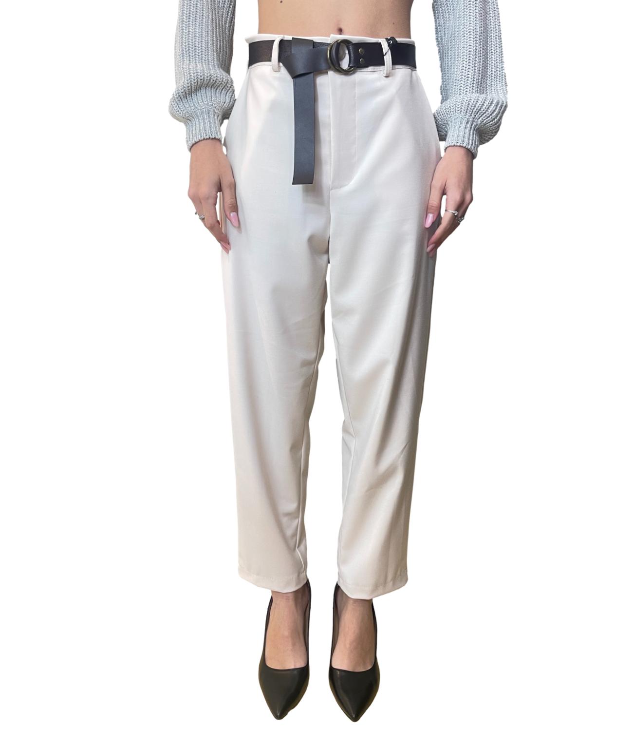 HAVE ONE pantalone burro donna