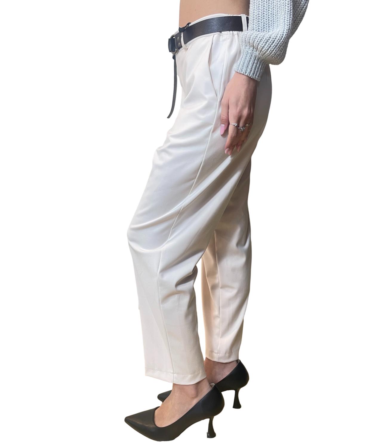 HAVE ONE pantalone burro donna