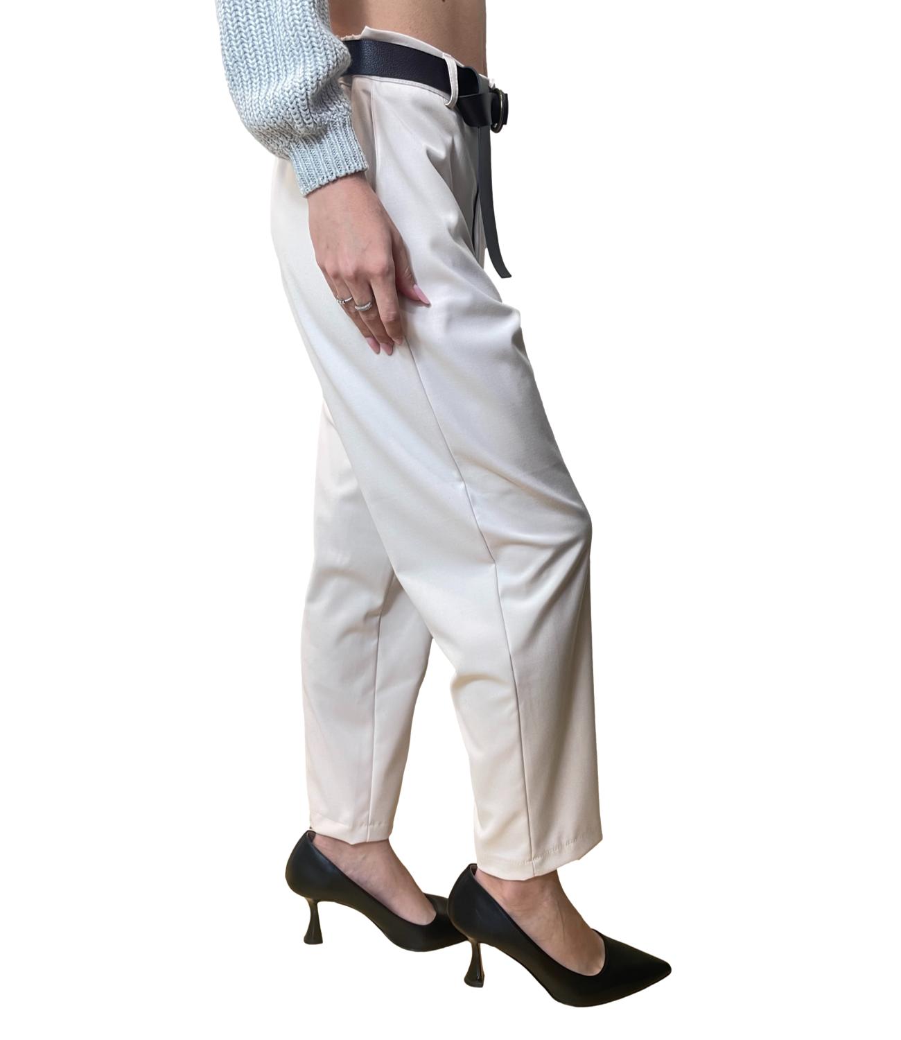 HAVE ONE pantalone burro donna