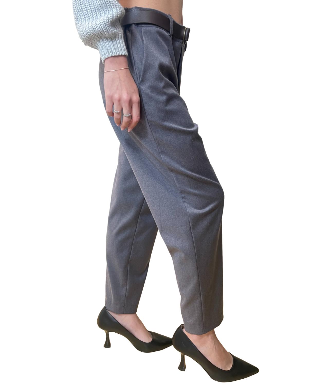 HAVE ONE pantalone grigio donna