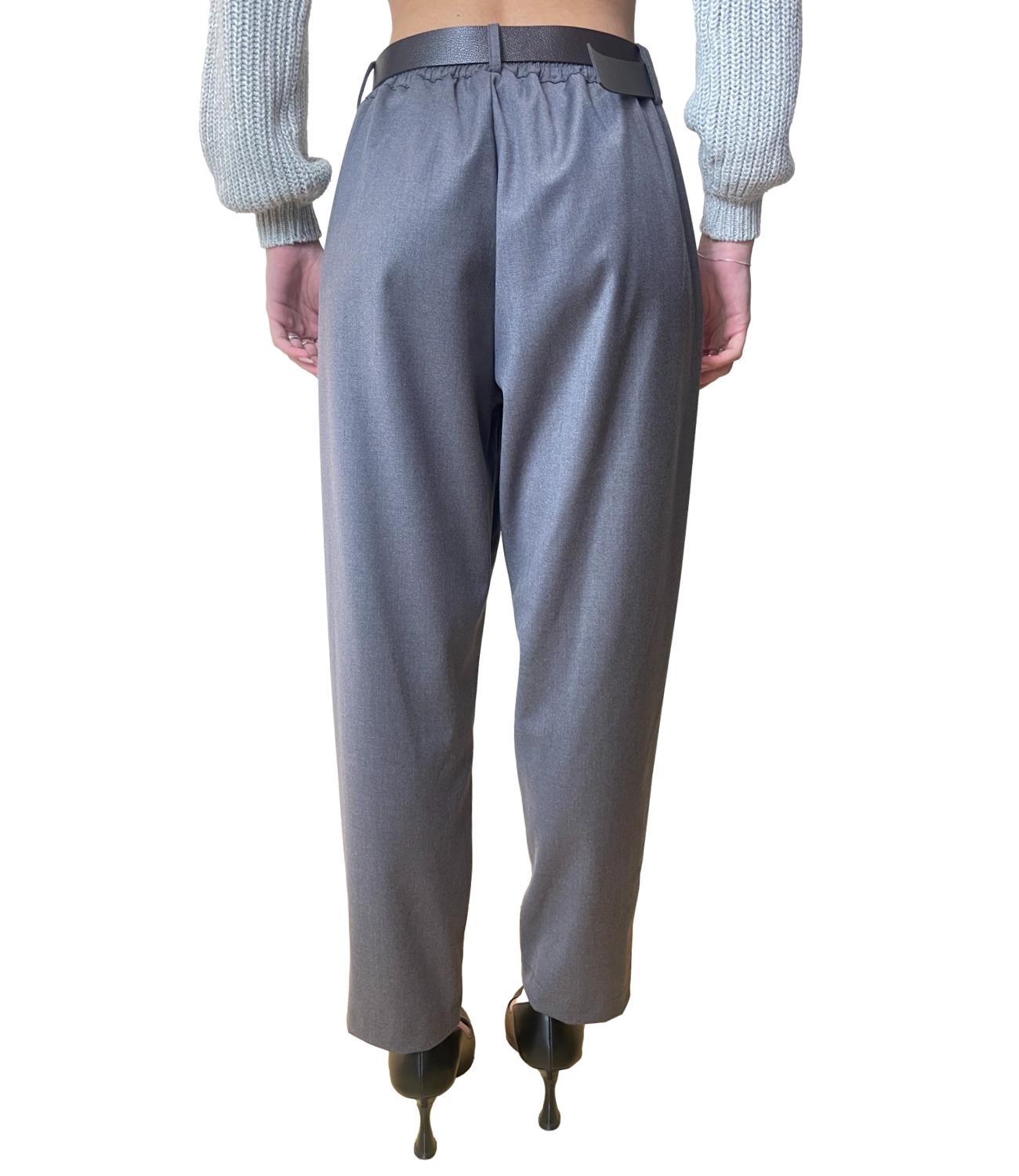HAVE ONE pantalone grigio donna