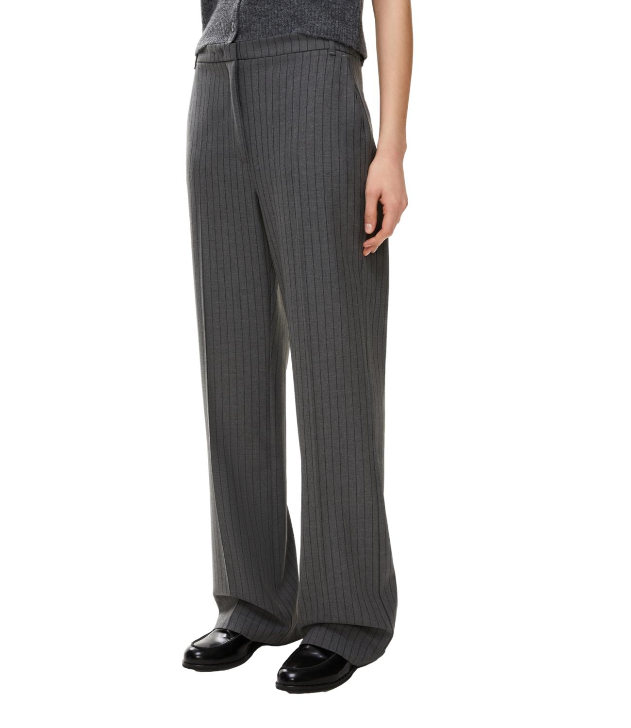 IBlues pantalone VENUS grigio melange donna