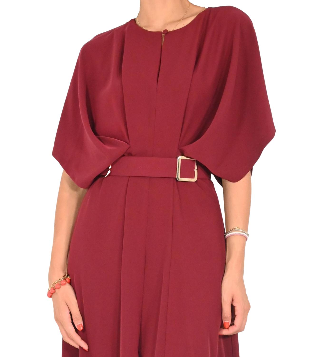 Imperial Abito Rosso Carminio Donna