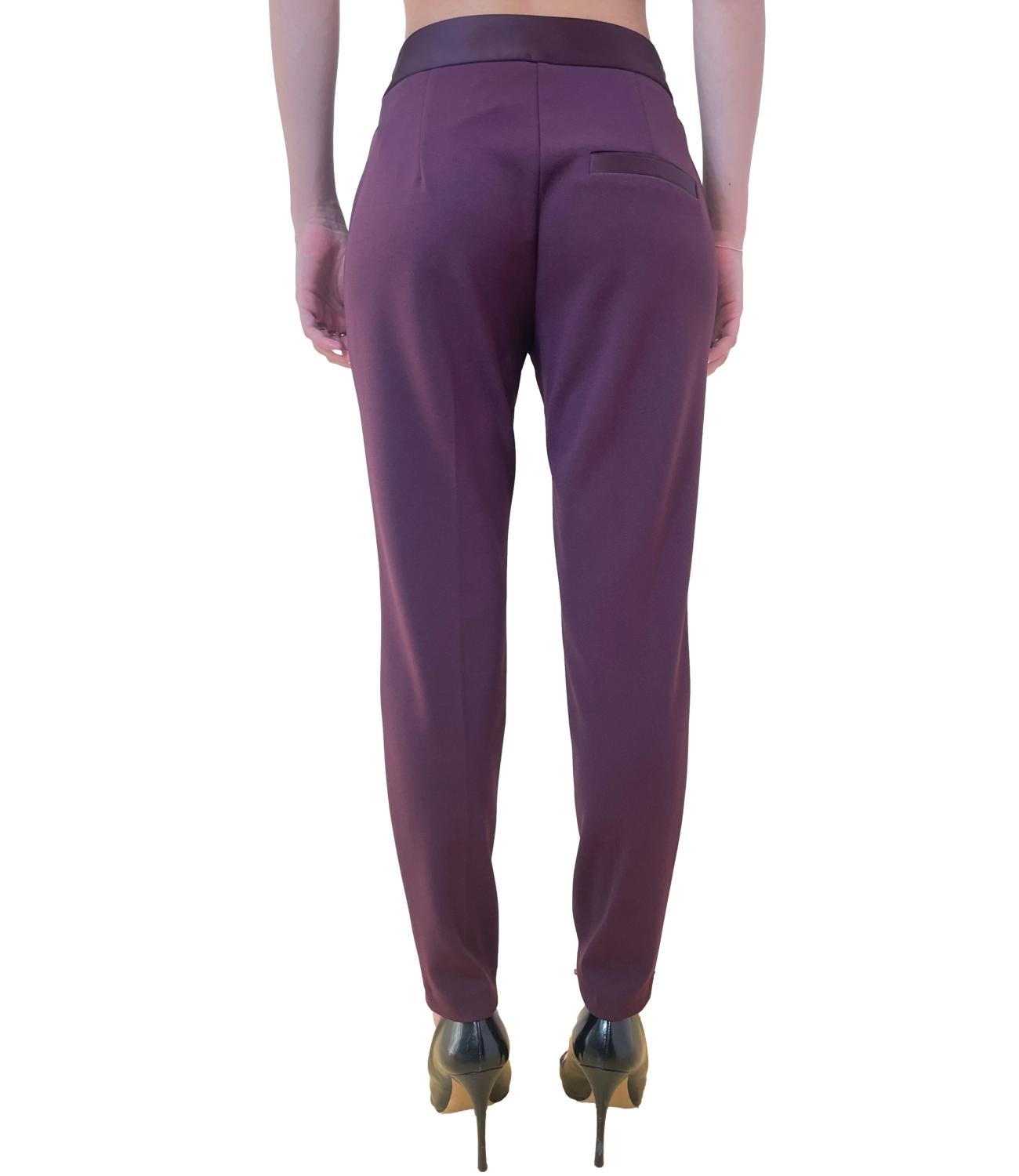Imperial pantalone prugna donna
