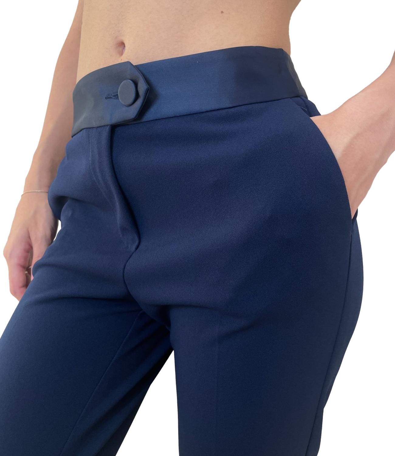 Imperial pantalone blu donna