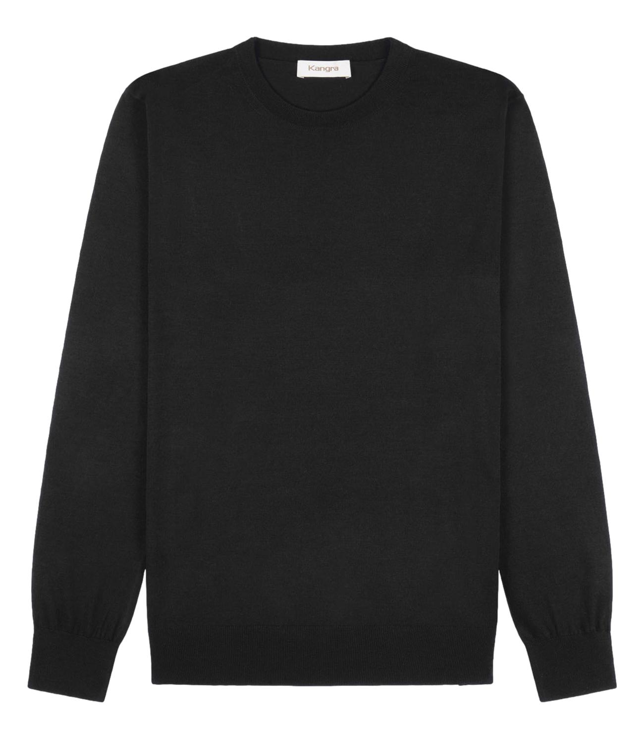 Maglia girocollo basico nero