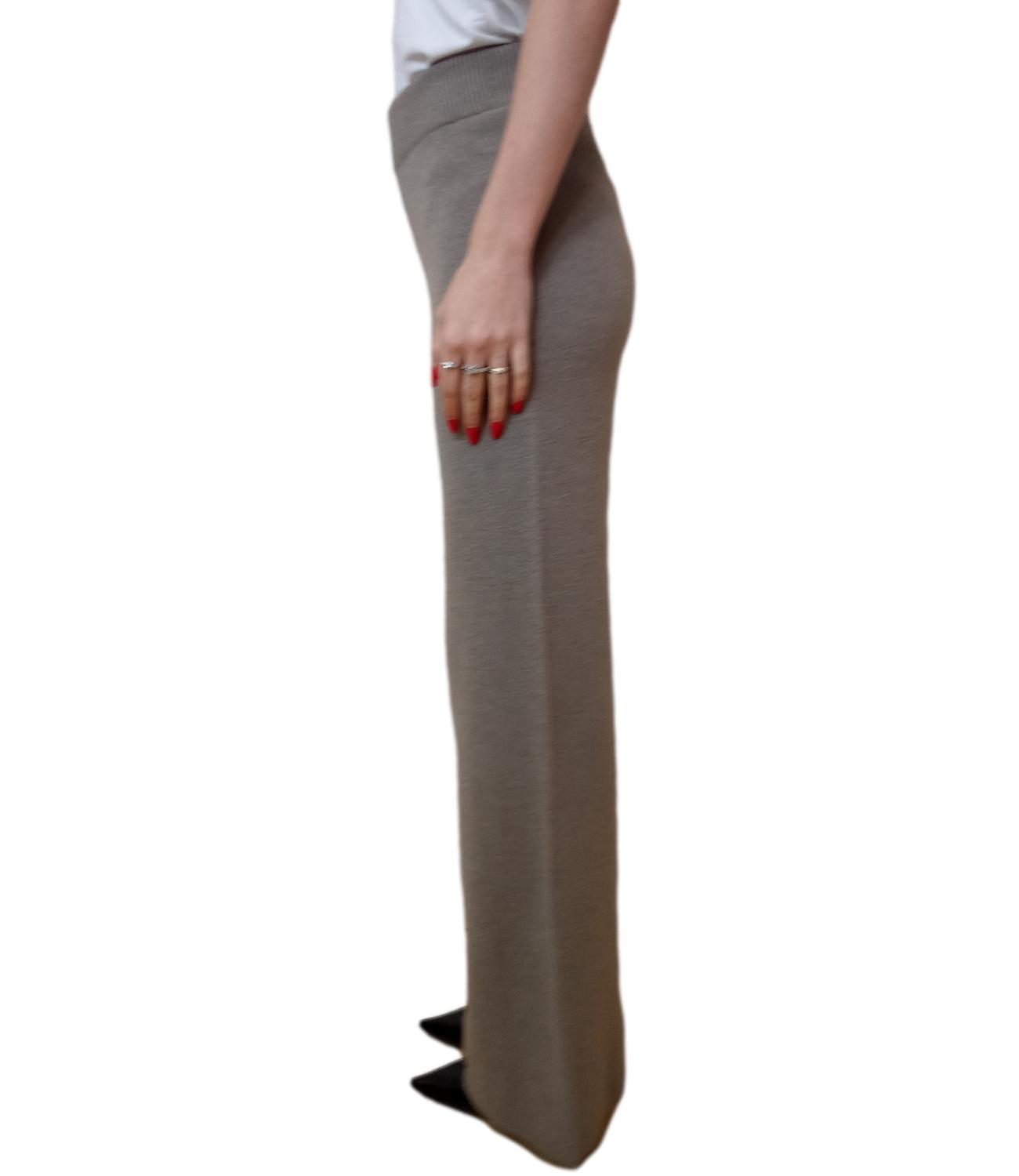 Kontatto Pantalone Morbido Tortora Donna