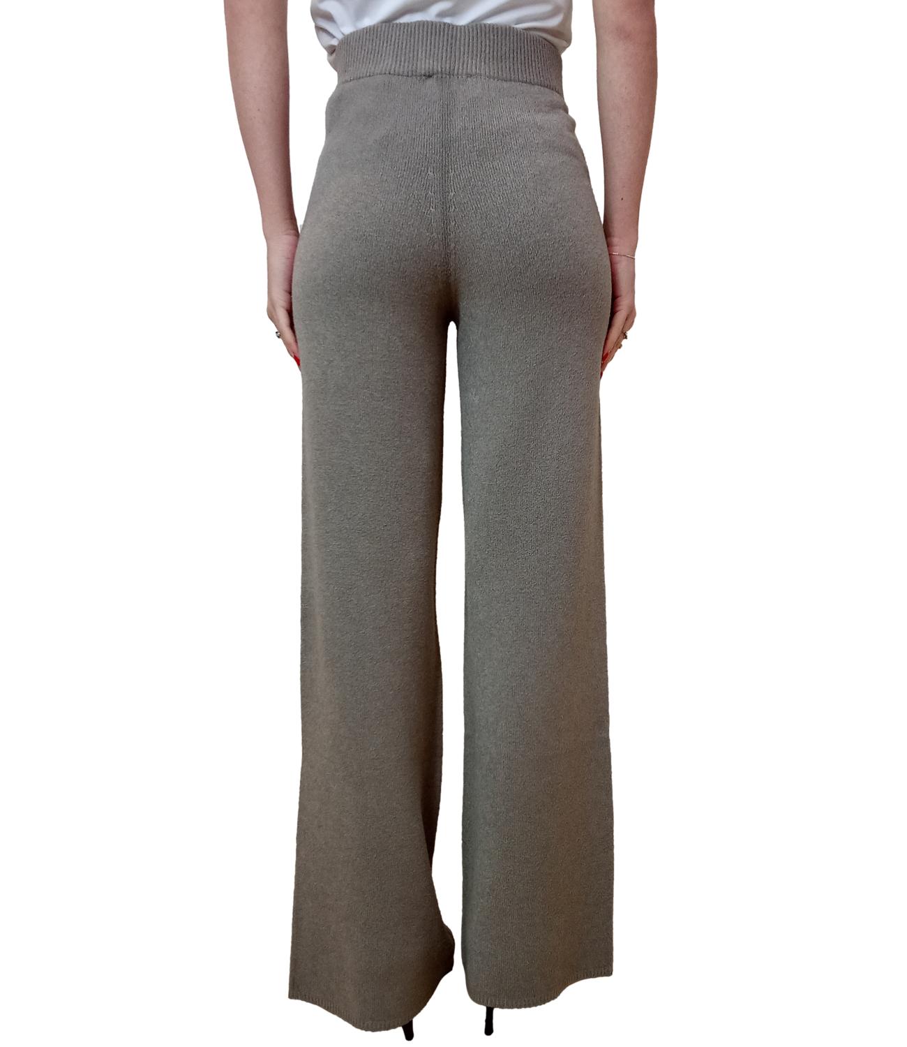 Kontatto Pantalone Morbido Tortora Donna