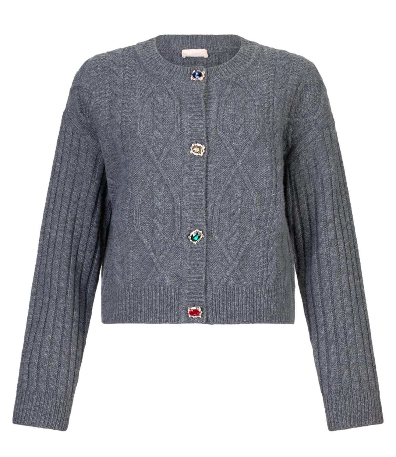 Liu Jo maglia grigio melange donna