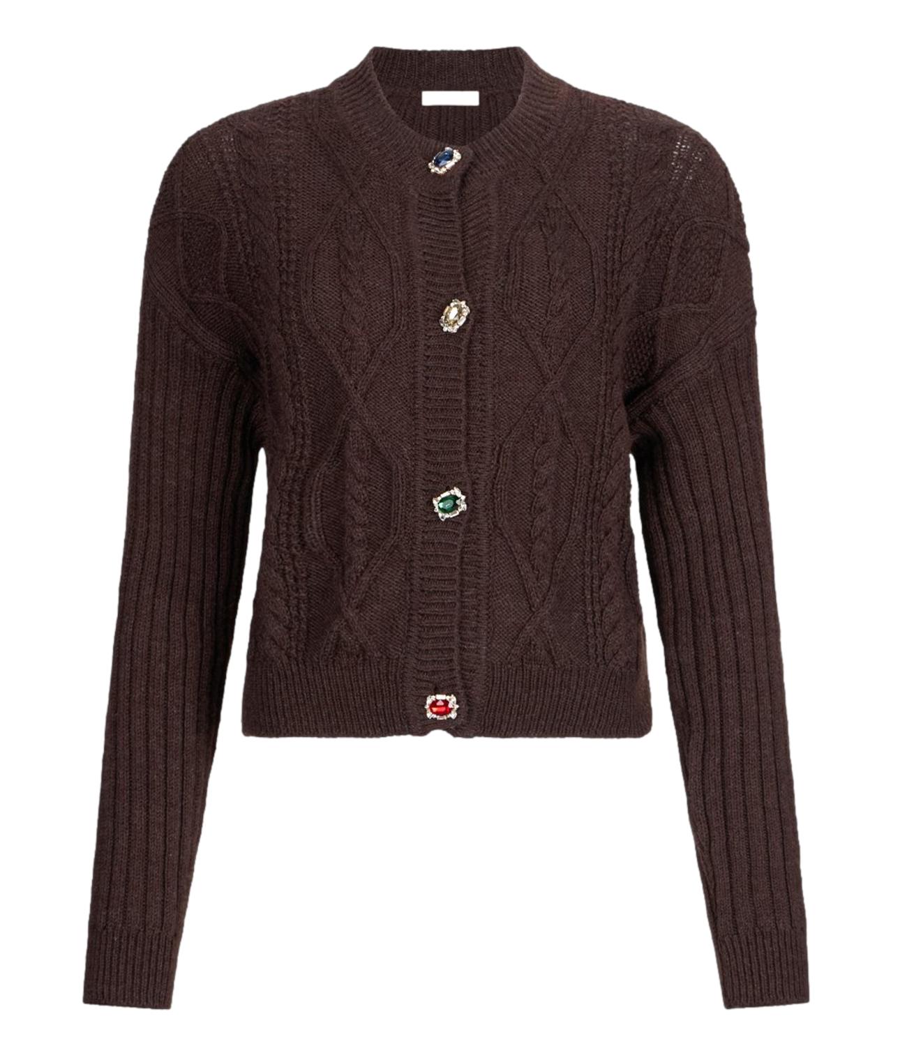 Liu Jo maglia cioccolato donna