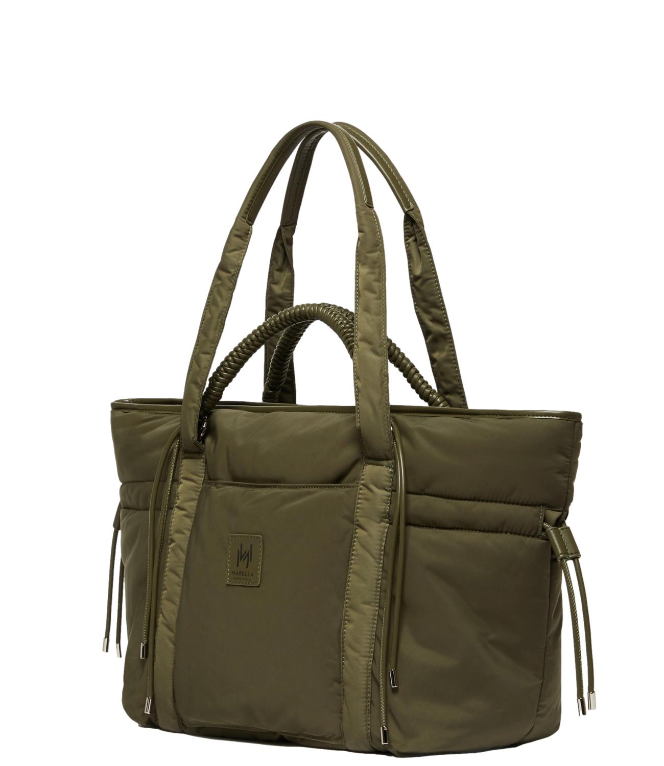 Marella Borsa Igloo Verde Oliva Donna