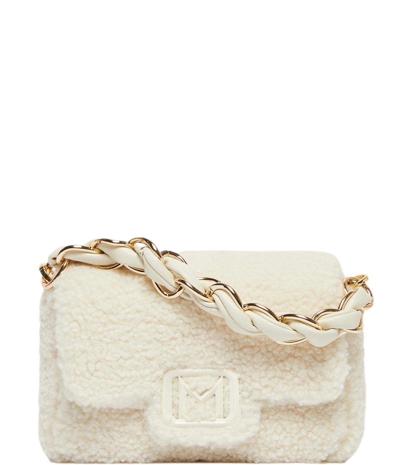 Marella Borsa Lontra2 Bianco Avorio Donna