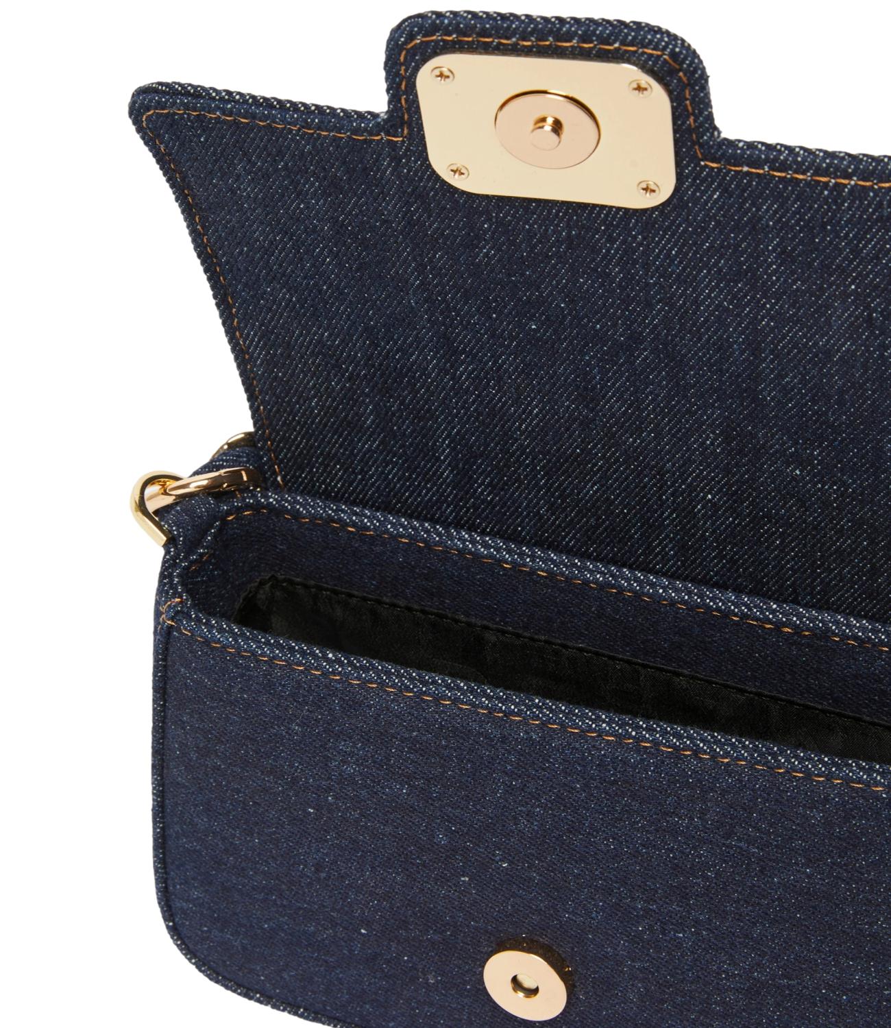 Marella Accessori Borsa Lontra4 Blu Denim Donna