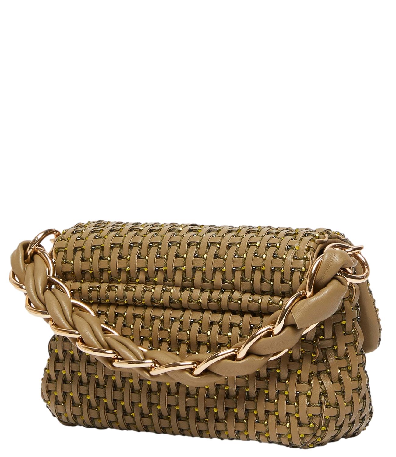 Marella Accessori Borsa Lontra1 Verde Kaki Donna