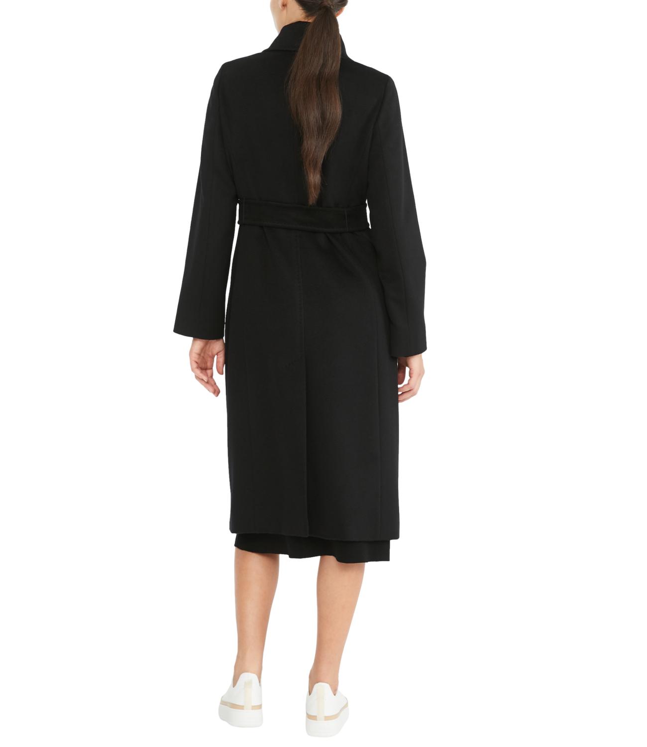 Max Mara Studio Cappotto Bcollag Nero Donna