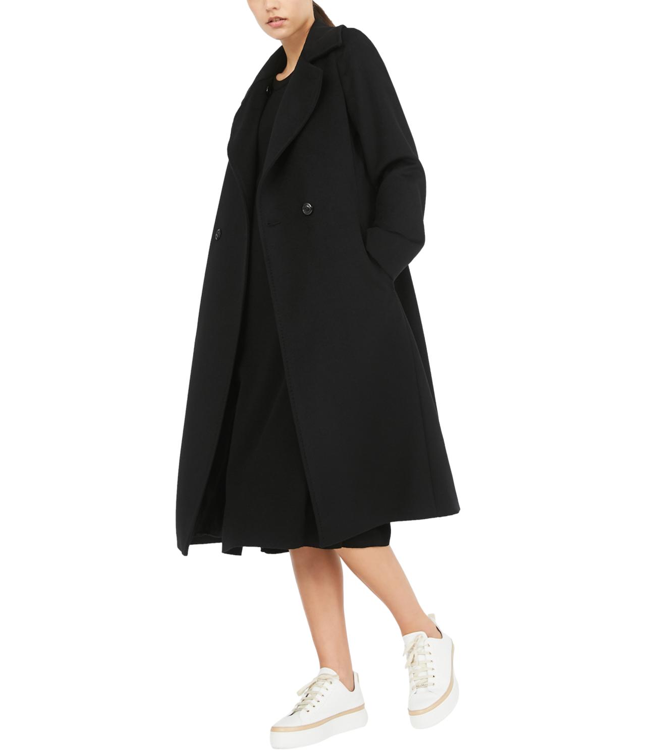 Max Mara Studio Cappotto Bcollag Nero Donna