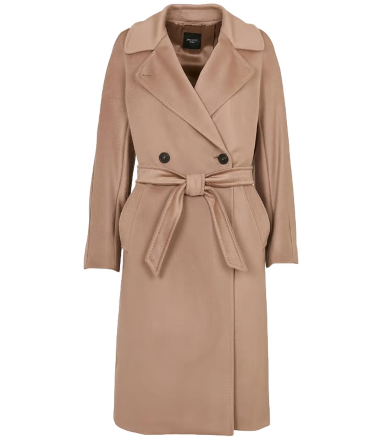 Max Mara Weeekend Cappotto Resina marrone donna
