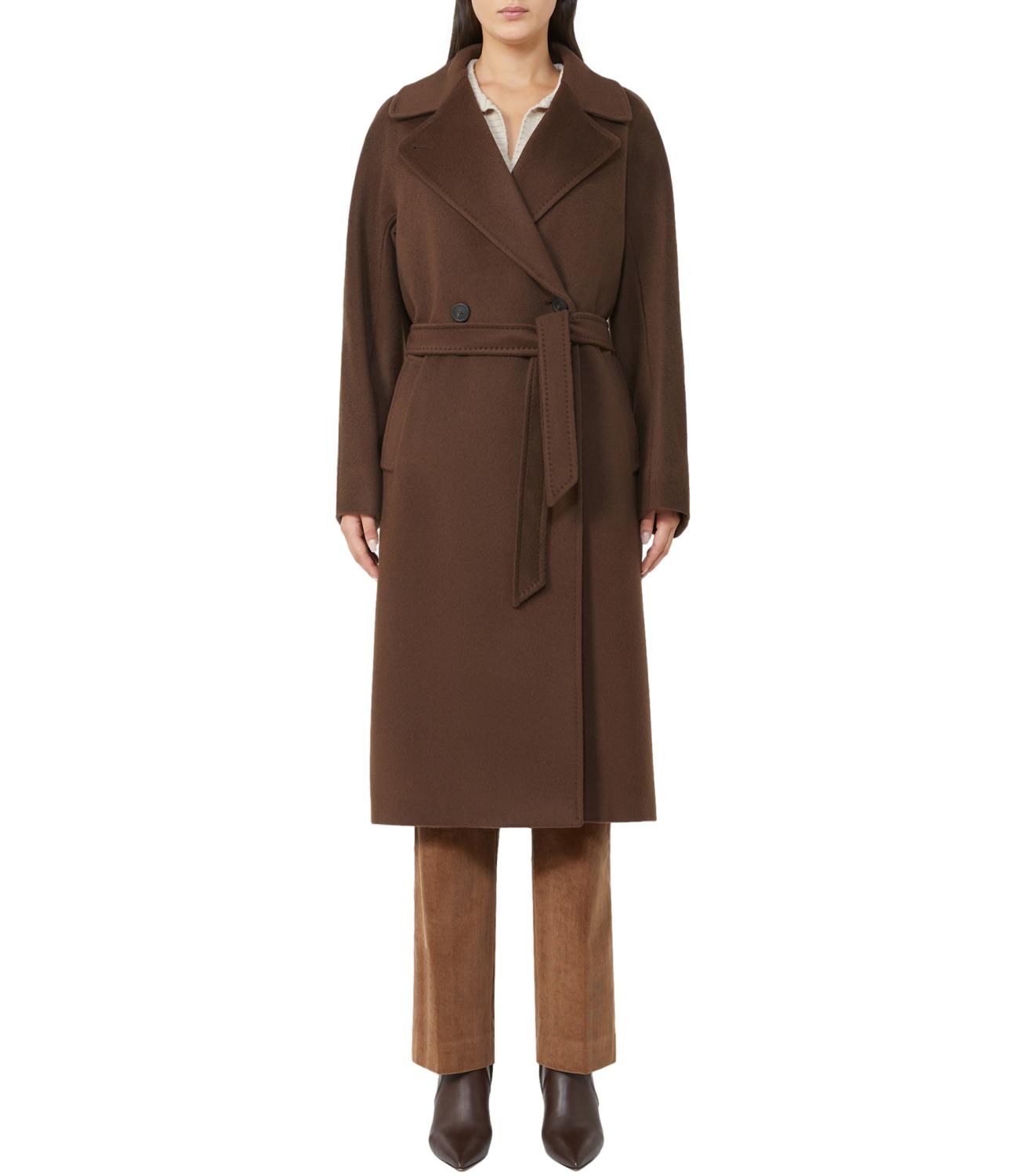 Max Mara Weekend Cappotto Resina cioccolato donna