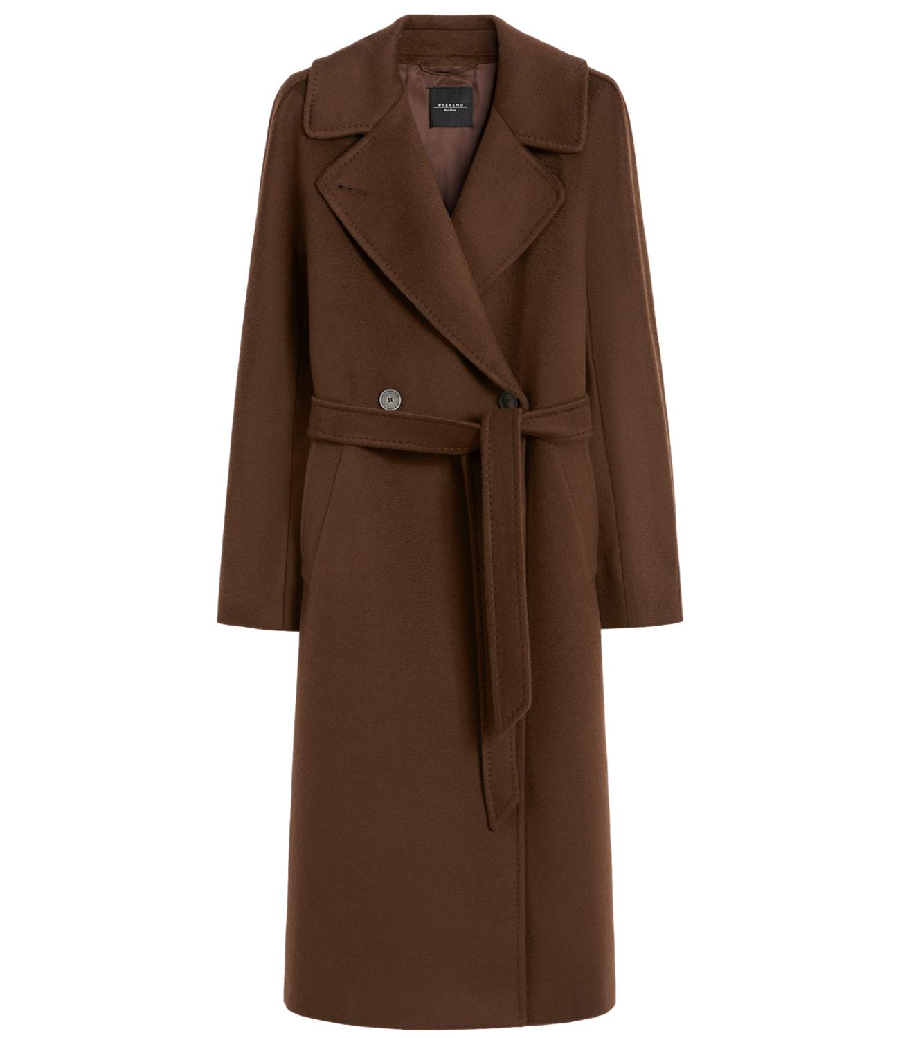 Max Mara Weekend Cappotto Resina cioccolato donna