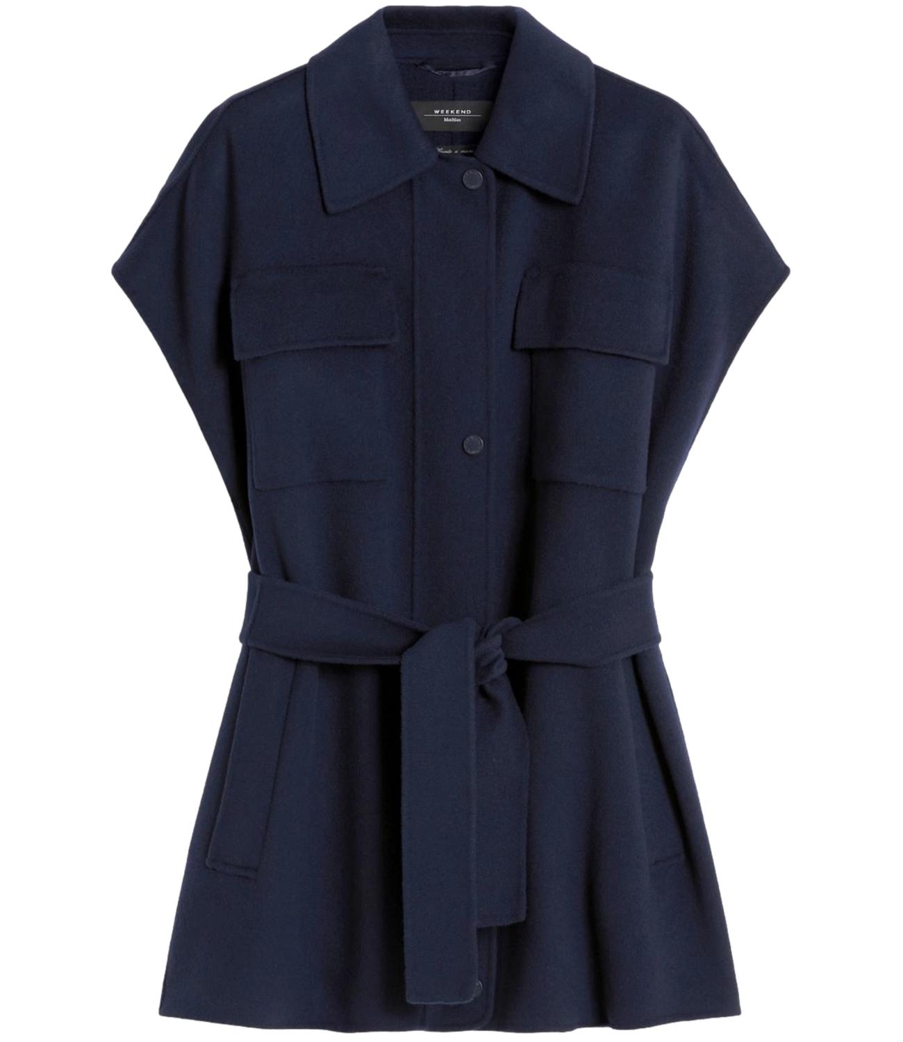 Max Mara Weekend Gilet Elegia Blu Donna