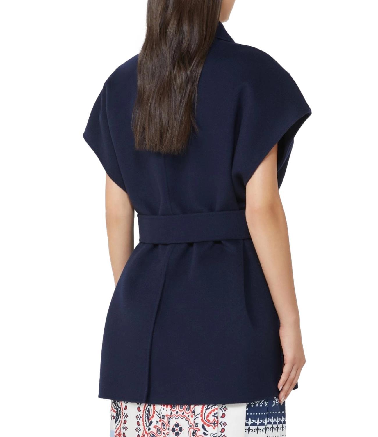 Max Mara Weekend Gilet Elegia Blu Donna