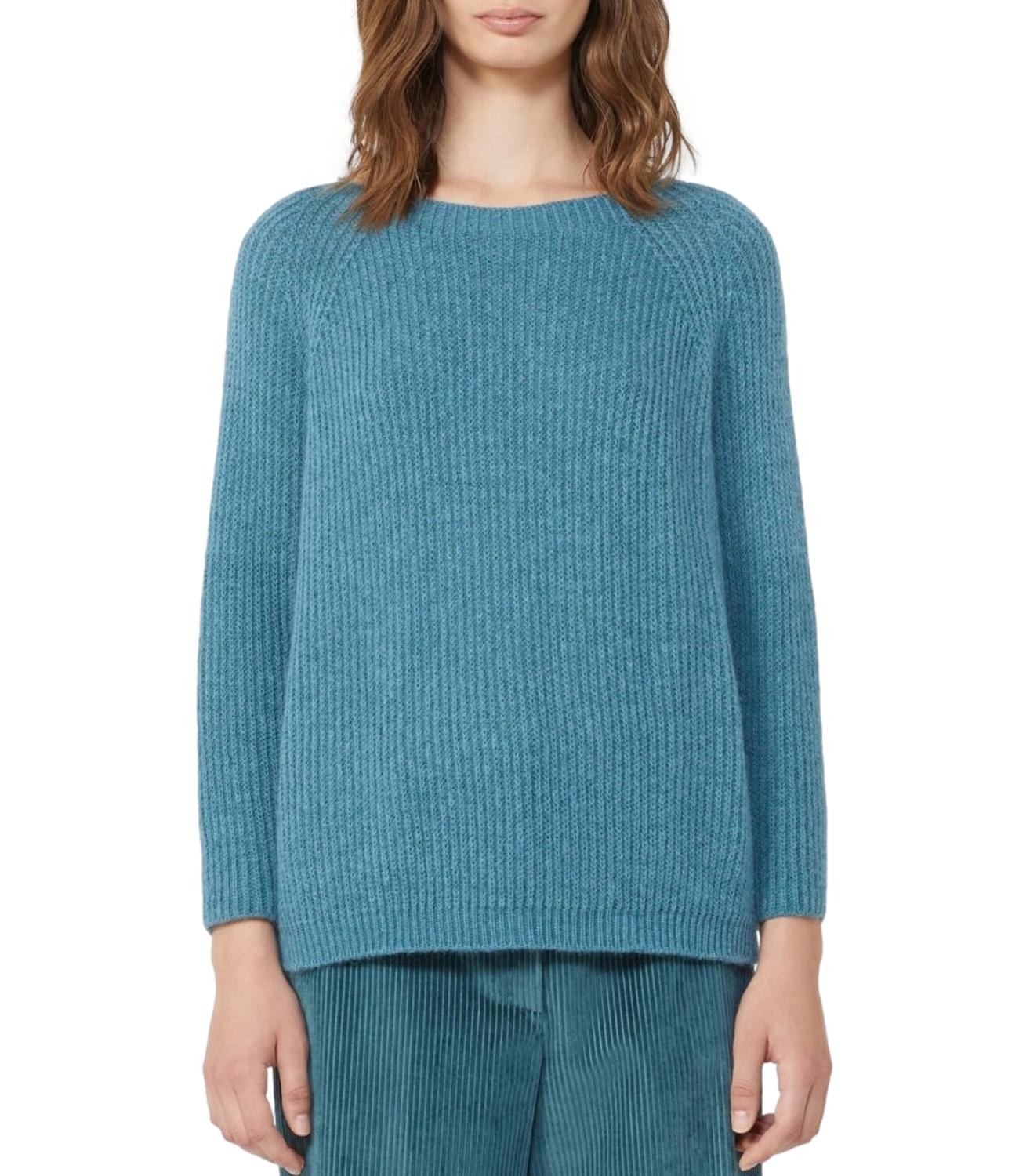 Max Mara Weekend maglia Xeno petrolio donna