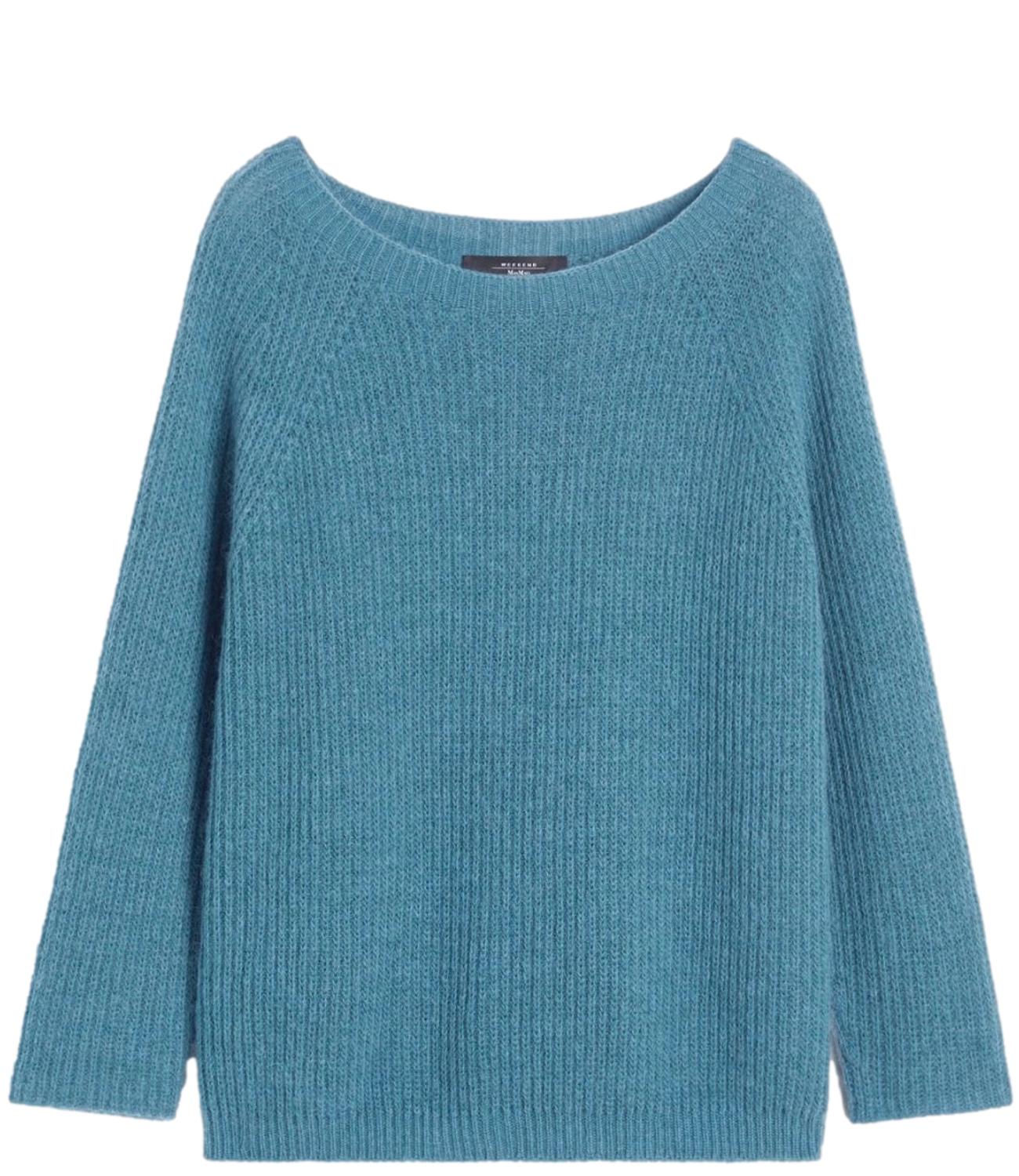 Max Mara Weekend maglia Xeno petrolio donna