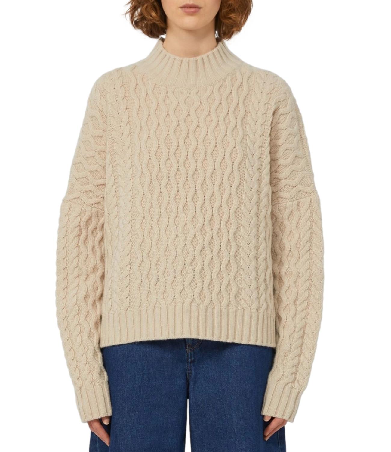 Max Mara Weekend Maglia Yard beige donna