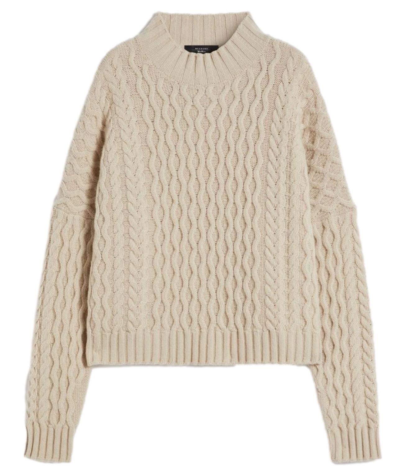 Max Mara Weekend Maglia Yard beige donna