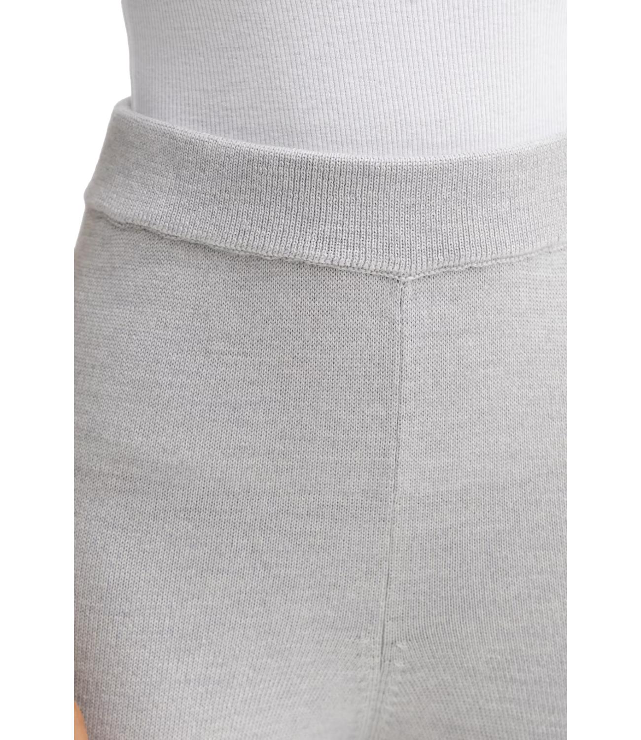 MM Pantalone Hamburg Grigio Chiaro Melange Donna