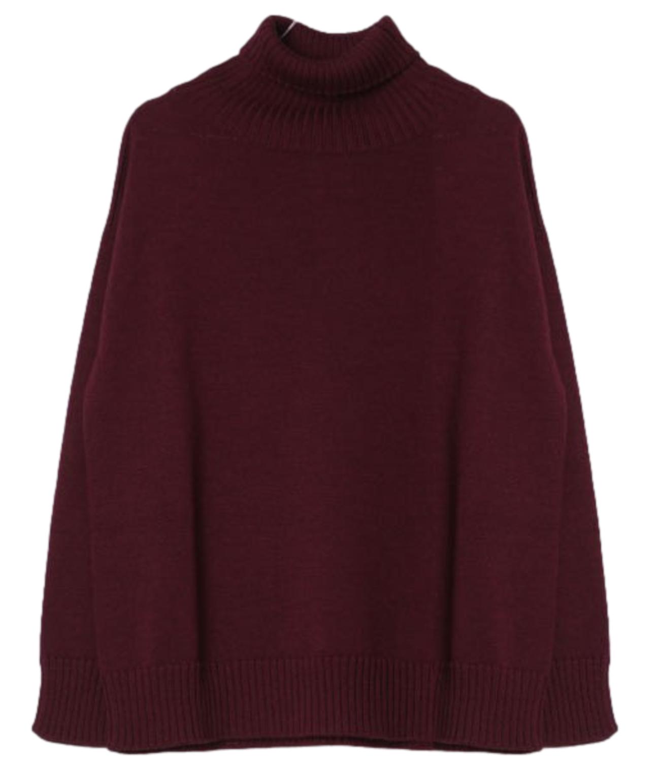 MM maglia Mino bordeaux donna