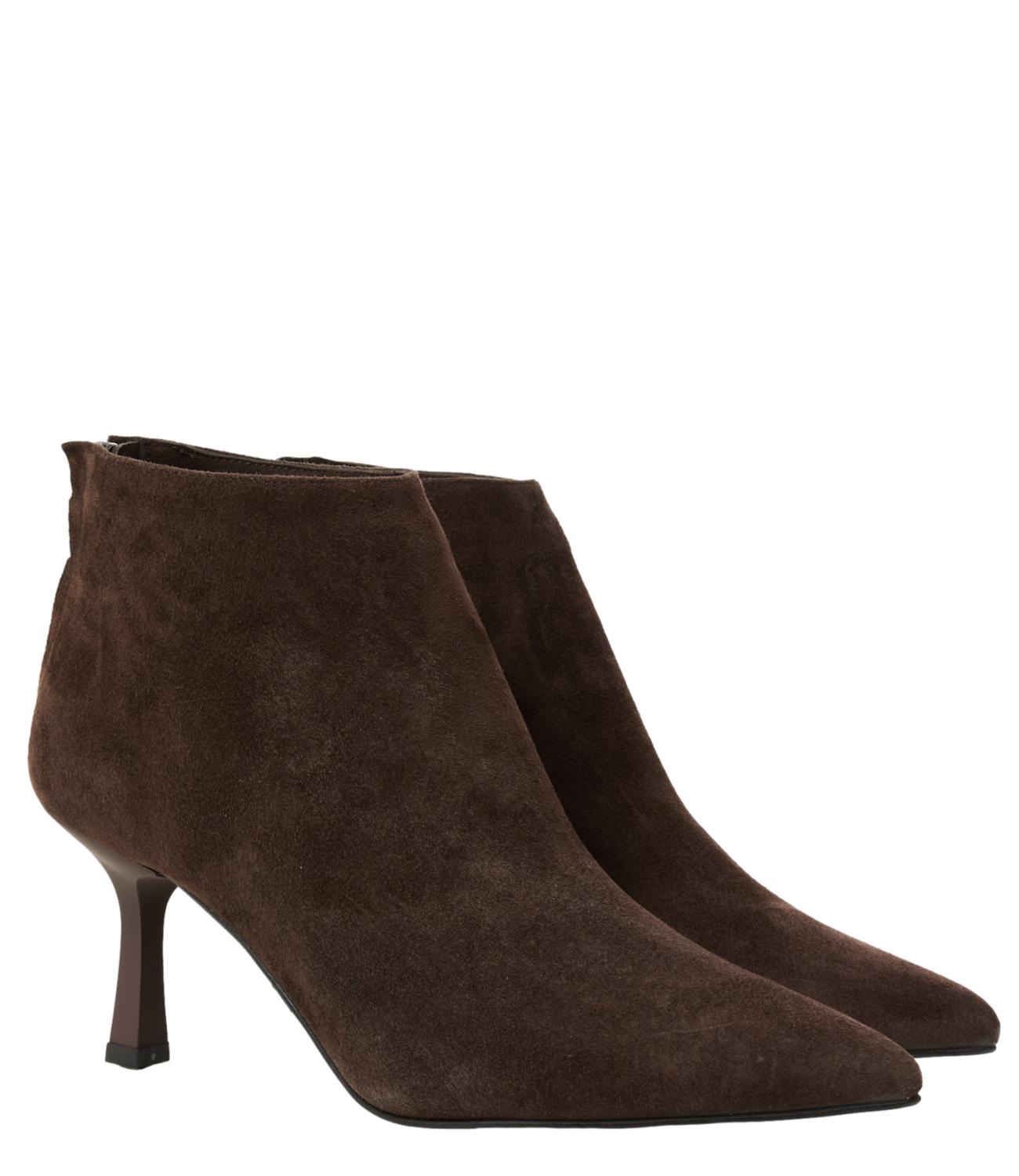 Ovyè Tronchetto Camoscio Moro Donna