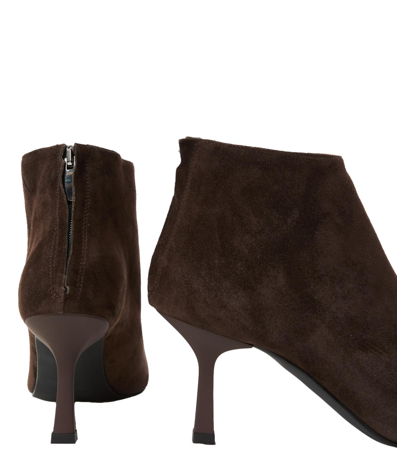 Ovyè Tronchetto Camoscio Moro Donna