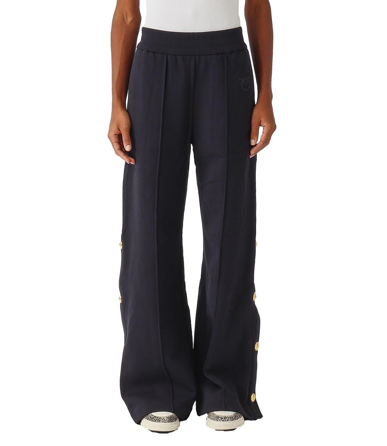 PINKO pantalone blu tenebra donna
