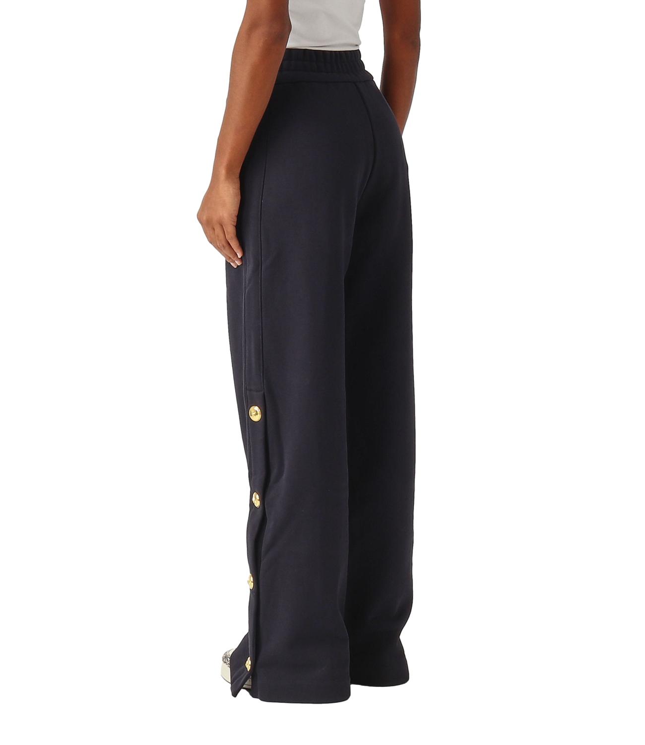 PINKO pantalone blu tenebra donna