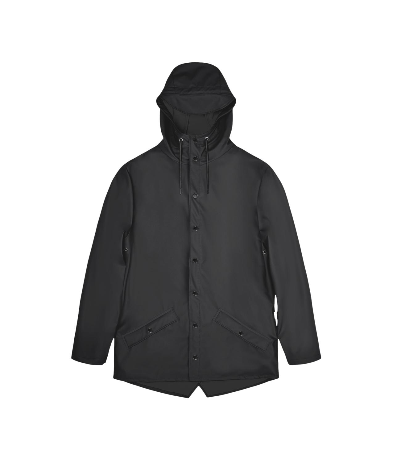 Rains Jacket Nero Unisex
