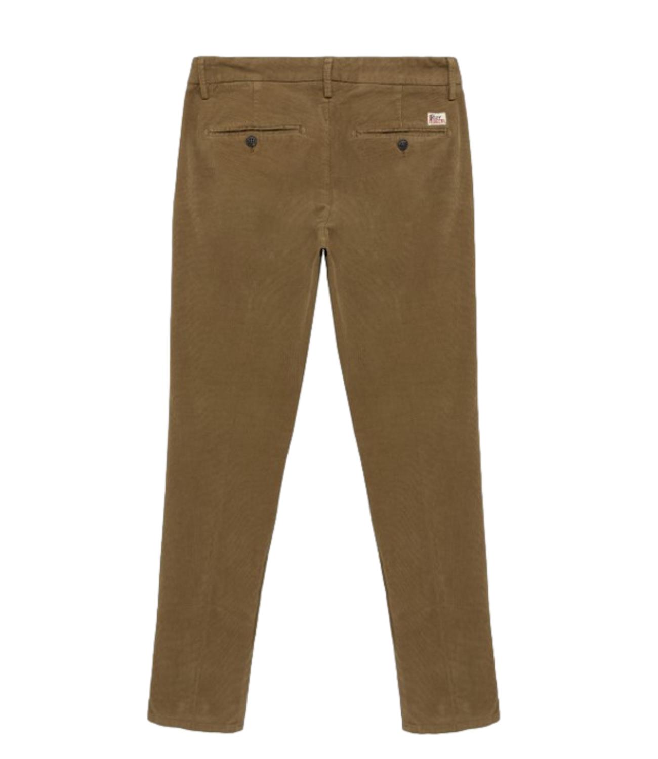 Pantaloni in velluto Roy Roger's marrone chairo