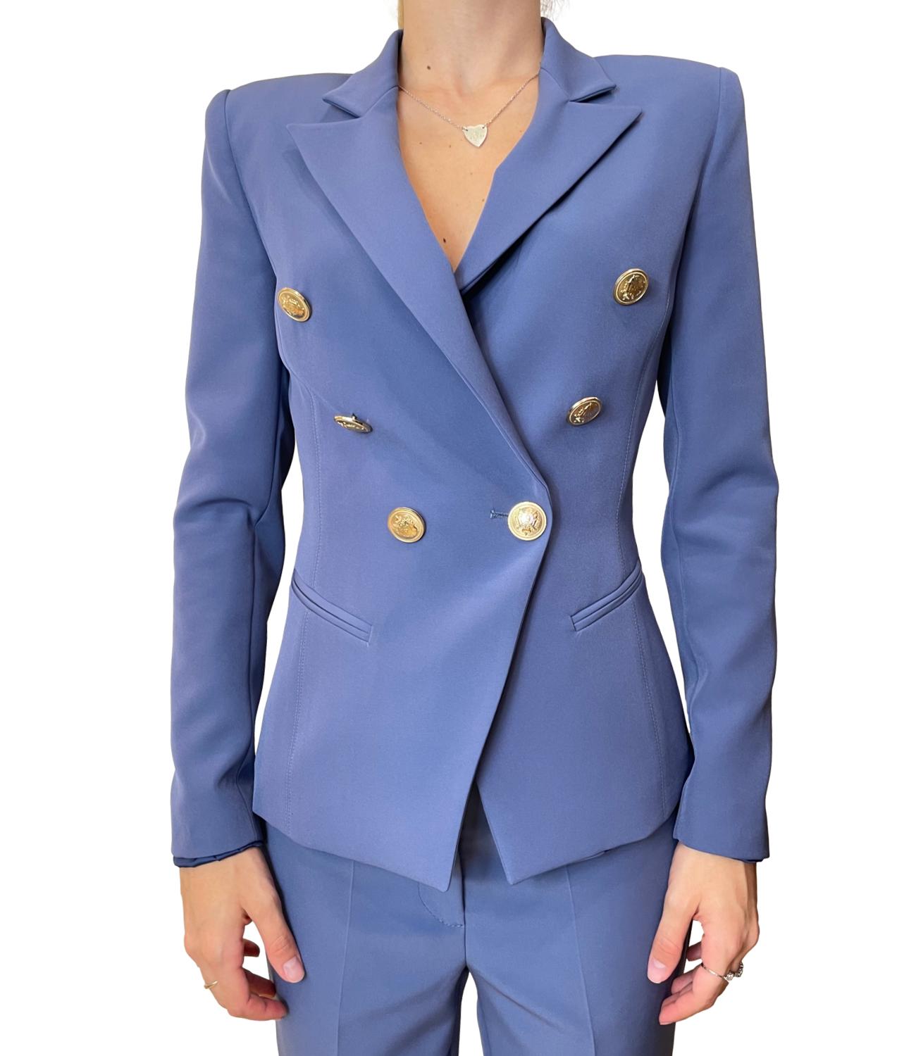 Silence Limited Libra Blazer Denim Donna