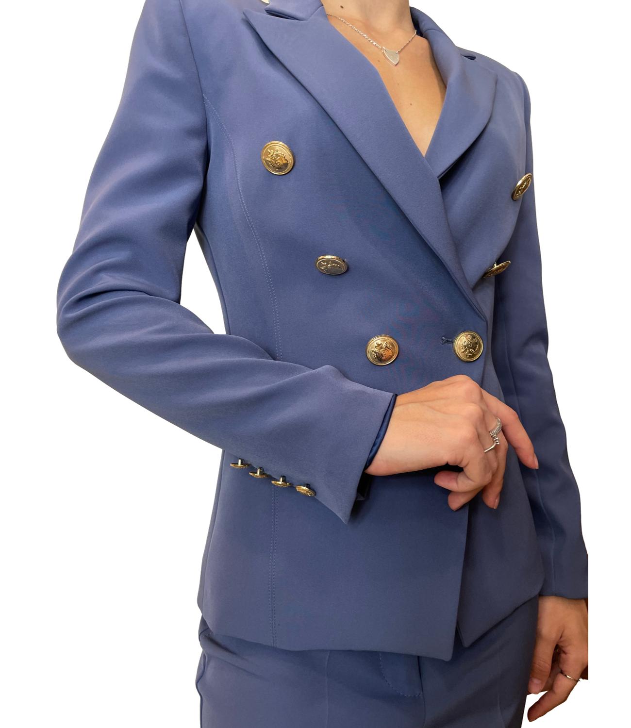 Silence Limited Libra Blazer Denim Donna