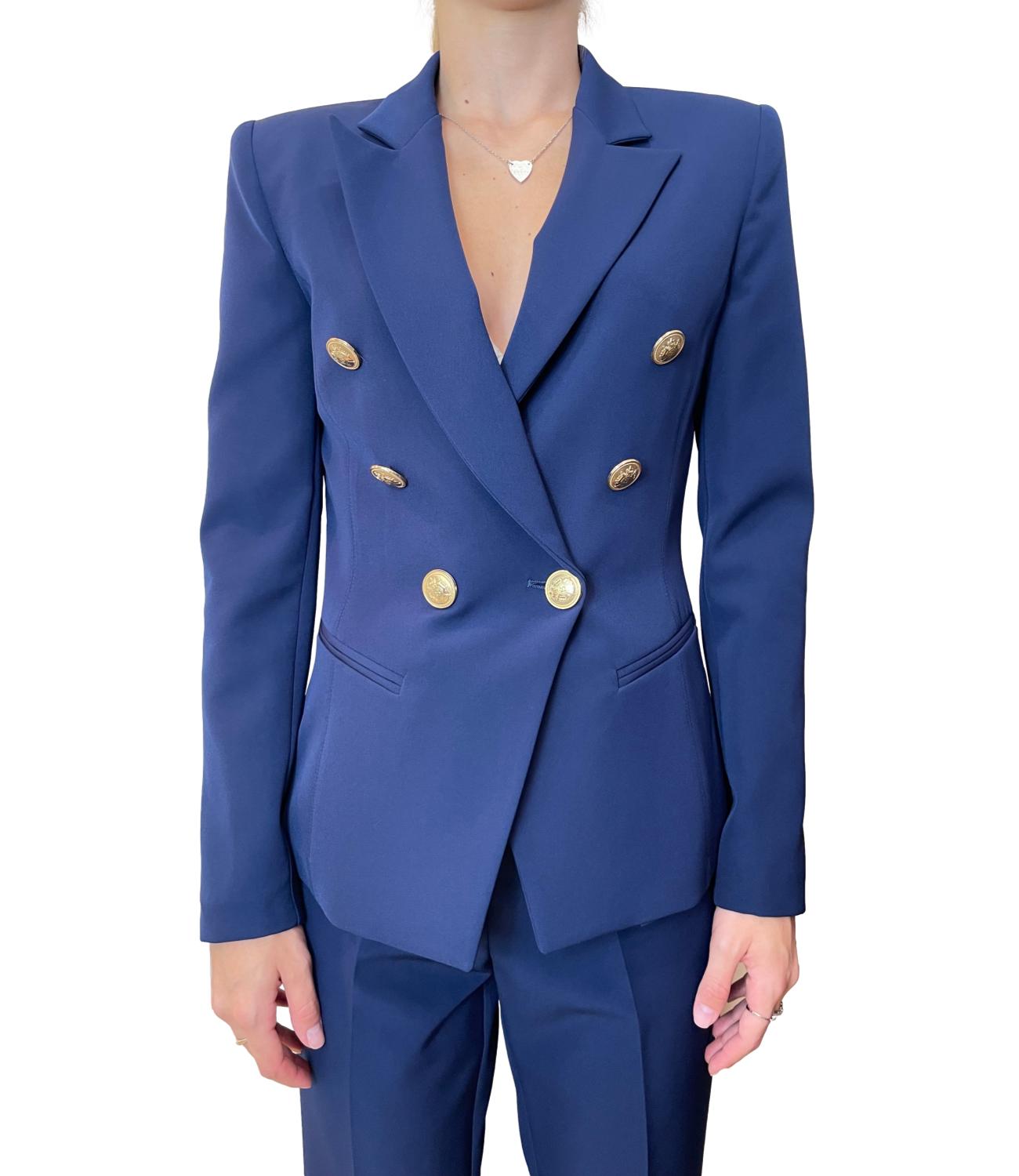 Silence Limited Libra Blazer Navy Donna