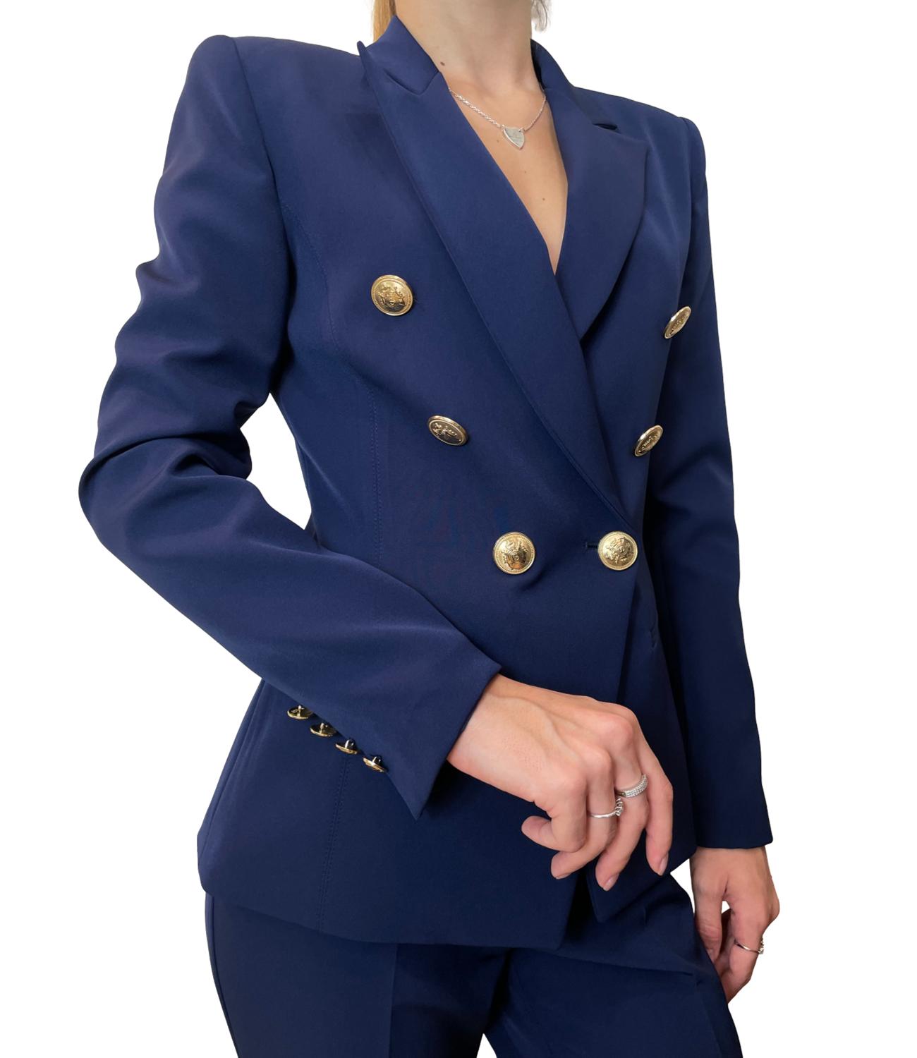 Silence Limited Libra Blazer Navy Donna