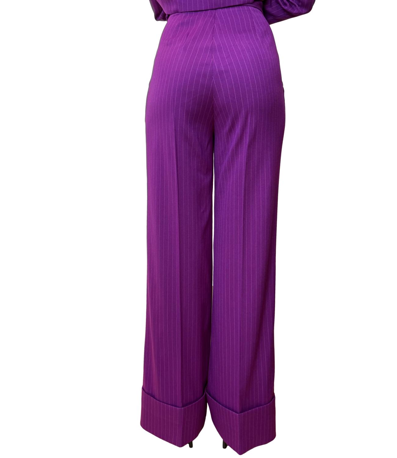 Silence Limited Pantalone Purple Donna
