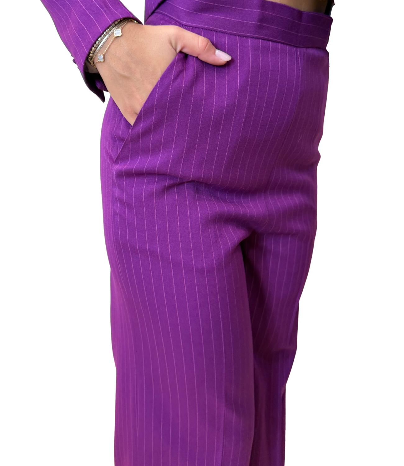 Silence Limited Pantalone Purple Donna